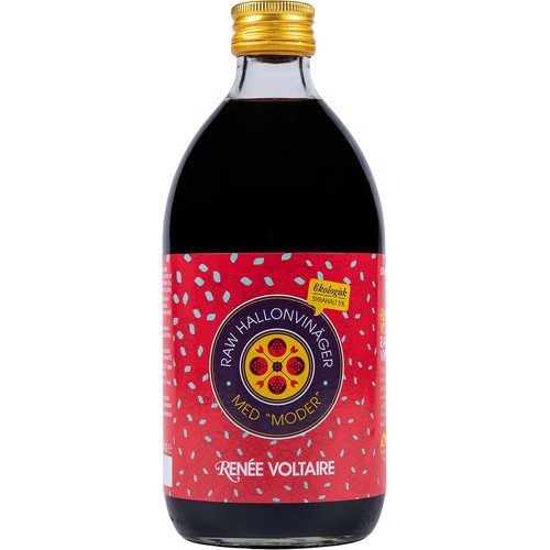 Raw Hallonvinäger Med Moder 500ml Renée Voltaire