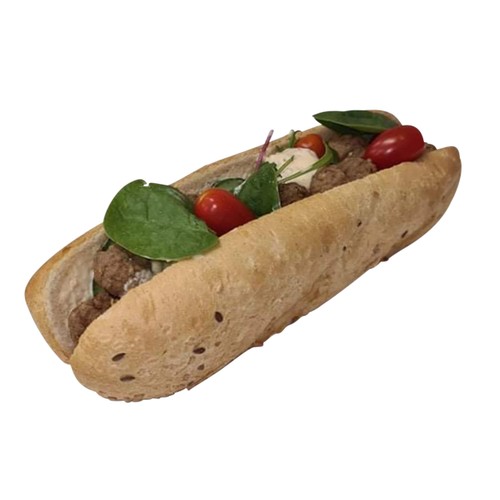 Köttbullsbaguette