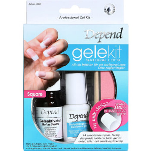 Gelékit med tippar 44-p Depend