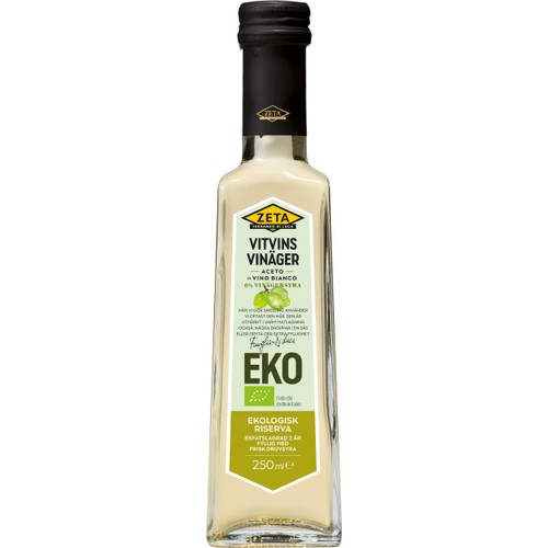 Vitvinsvinäger Ekologisk 25cl Zeta