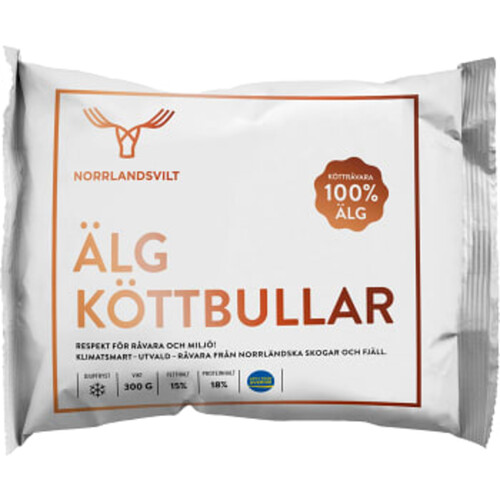 Älgköttbullar 300g Norrlandsvilt