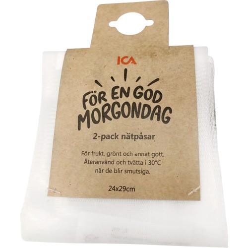 Nätpåsar 2-p ICA