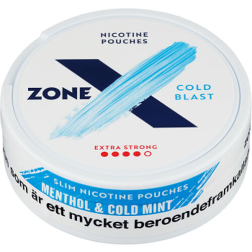 Nikotinpåse Cold Blast Extra 15,4g ZoneX