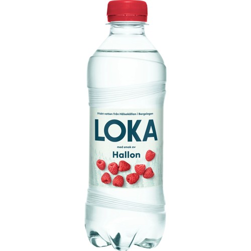 Vatten Kolsyrad Hallon 330ml Loka