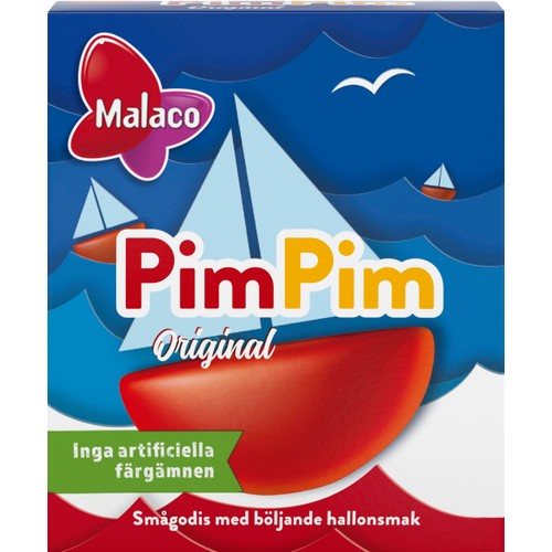 PimPim Hallonsmak 3x20g Malaco