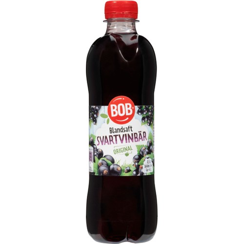 Blandsaft Svarta vinbär 500ml BOB