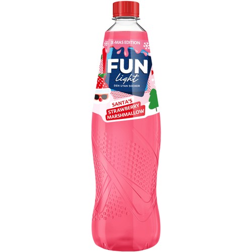 Saft Strawberry Marshmallow Light 1l Fun Light