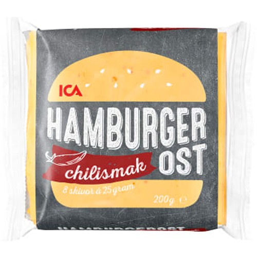 Hamburgerost med chilismak 200g ICA