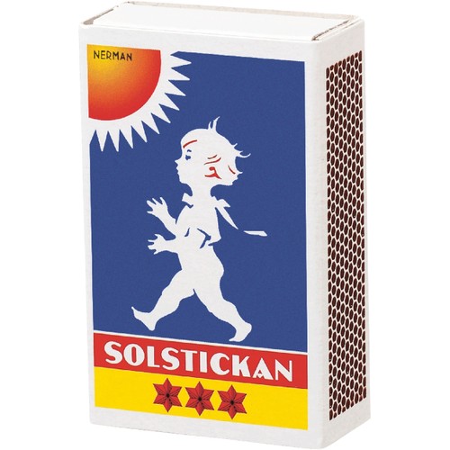 Tändstickor 1-p Solstickan