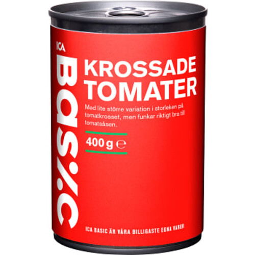 Krossade Tomater 400g ICA Basic