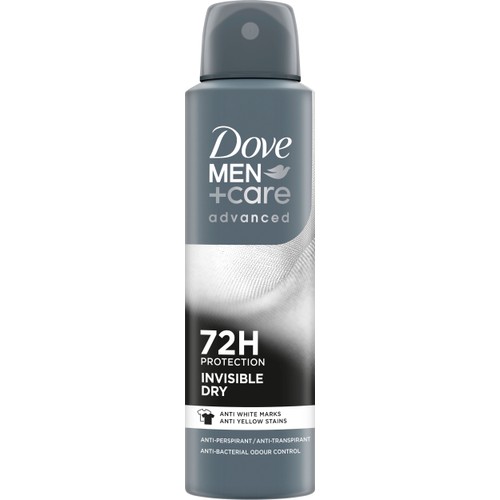 Deodorant 72h Invisible Dry Spray 150ml Dove Men Care