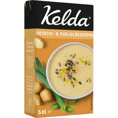 Soppa Potatis & Purjolök 5dl Kelda