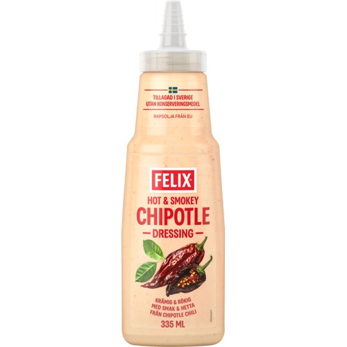 Smokey Chipotledressing 335ml Felix