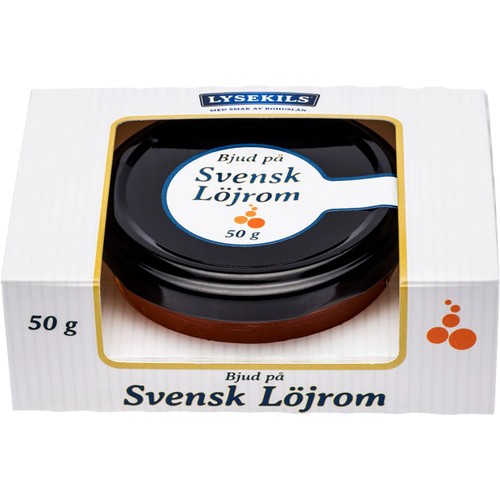 Svensk Löjrom 50g Lysekils