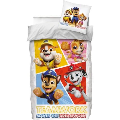 Bäddset Paw Patrol 150x210/50x60cm