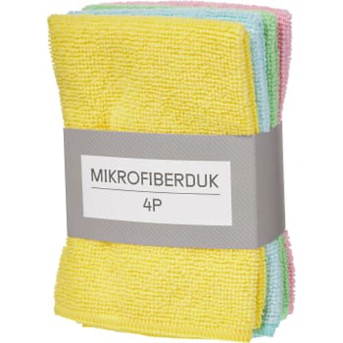 Mikrofiberduk 4-pack