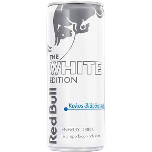 Energidryck White edition Kokos & blåbär 250ml Red Bull