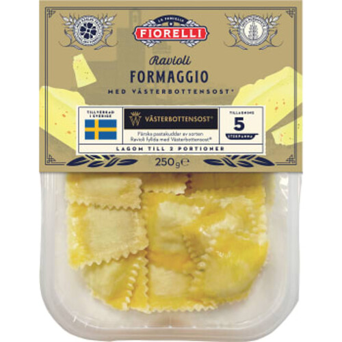 Pasta Ravioli med Västerbottensost Färsk 250g Fiorelli