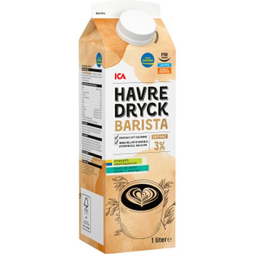 Havredryck Barista 1l ICA