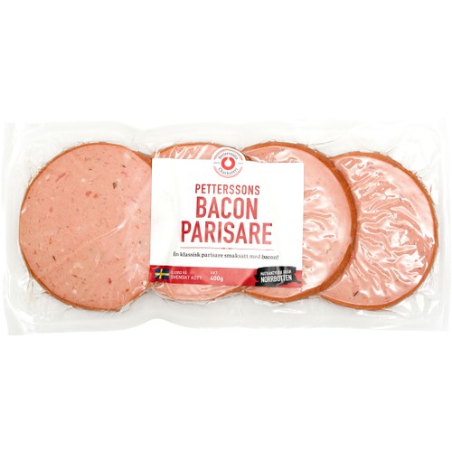 Baconparisare 4-p 400g Petterssons Charkuteri