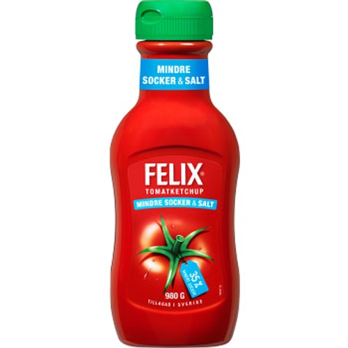 Ketchup Mindre socker & salt 980g Felix