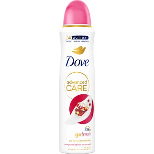 Deodorant 72h Advanced Pomegranate Lemon Spray 150ml Dove