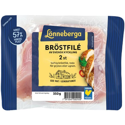Kycklingbröstfilé 350g Lönneberga