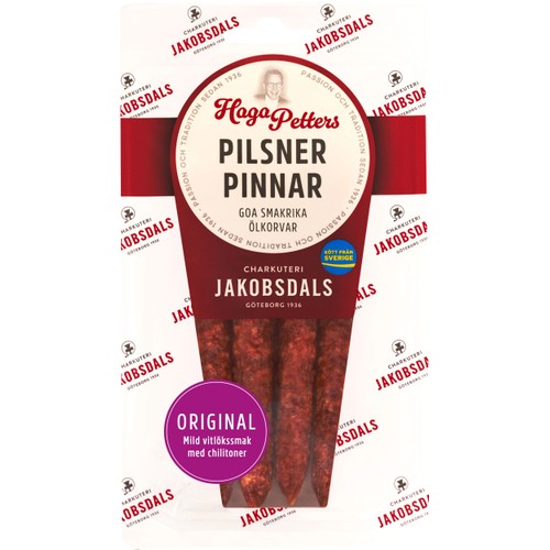 Pilsnerpinnar Original 80g Jakobsdals