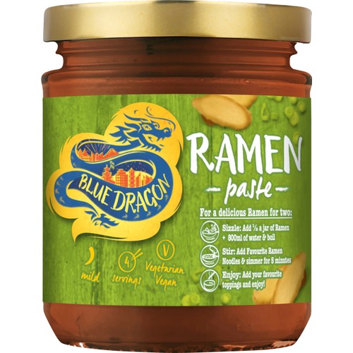 Ramen Paste 170g  Blue Dragon