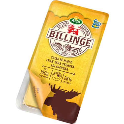 Billinge 26% skivad 150g Arla