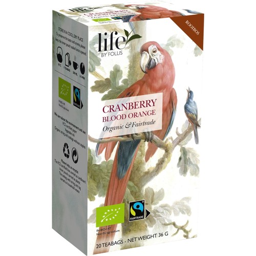 Örtte Tranbär Blodapelsin Eko 20-p Life by Follis