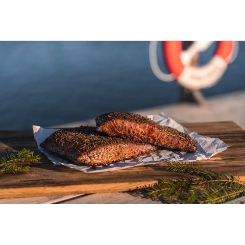 Pepparlax Varmrökt Handförädlad ca 400g Bergmans Fisk