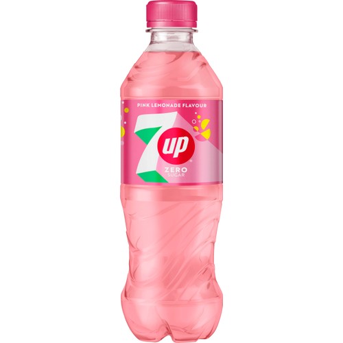 Läsk Pink Lemonade Zero 50cl 7-UP