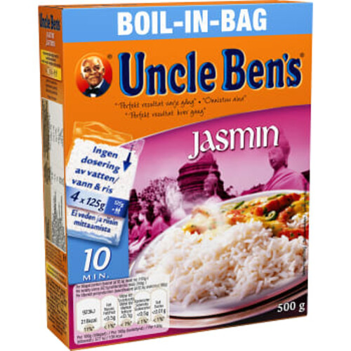 Boil in bag Jasminris 500g Uncle Bens