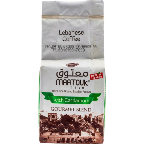 Kaffe Med Kardemumma 200g Maatouk