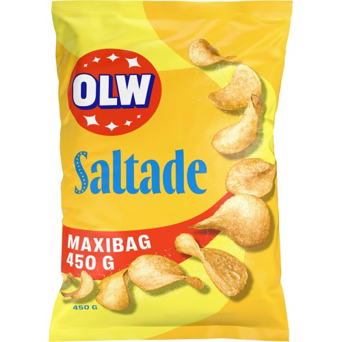 Lättsaltad Chips 450g Olw