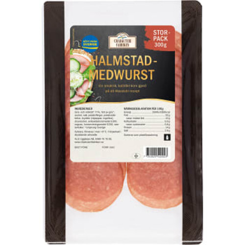 Medwurst Halmstad 300g Charkuterifabriken