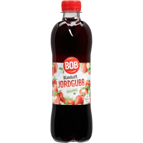 Blandsaft Jordgubb 500ml BOB
