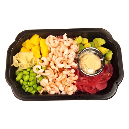 Poke Box med räkor