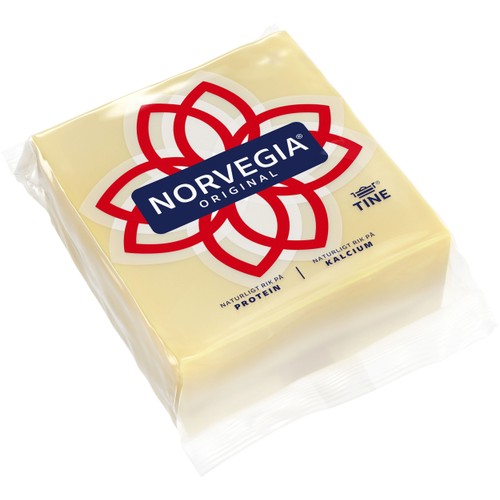Norvegia block 26% lagrad 500 g Tine