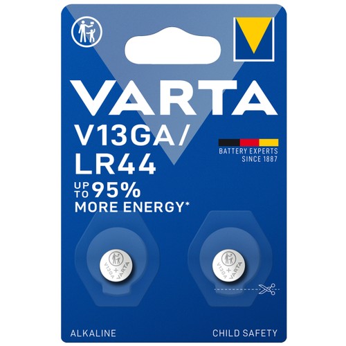 Batteri Alkaline Special V13GA/LR44 2p