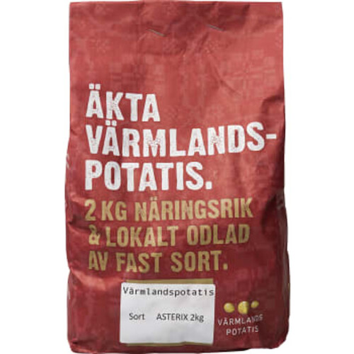 Potatis Asterix 2 kg Värmlandspotatis