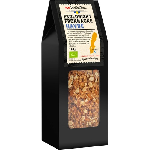 Fröknäcke Havre Ekologisk 140g ICA Selection