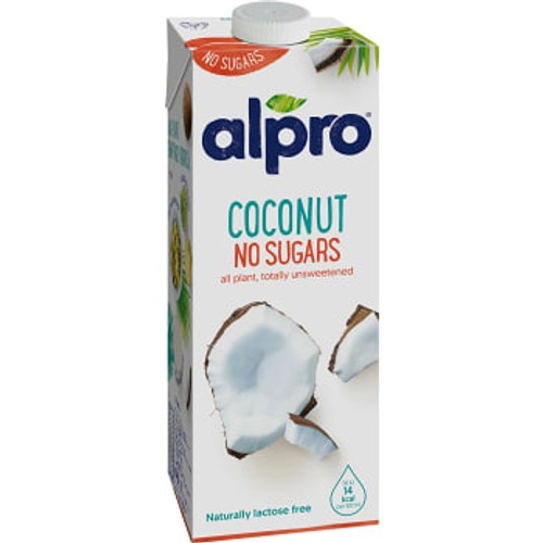 Kokosdryck osötad 1l Alpro