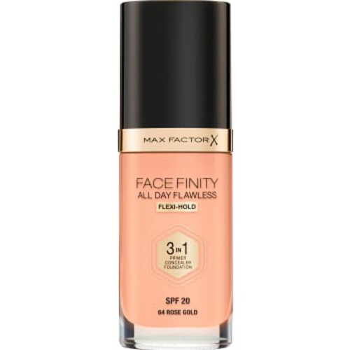 Foundation 3 in 1 Face Finity nr 64 Rose Gold 30ml Max Factor