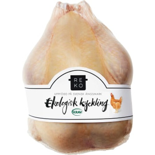Kyckling hel Ekologisk ca 1,7kg KRAV Reko Kyckling