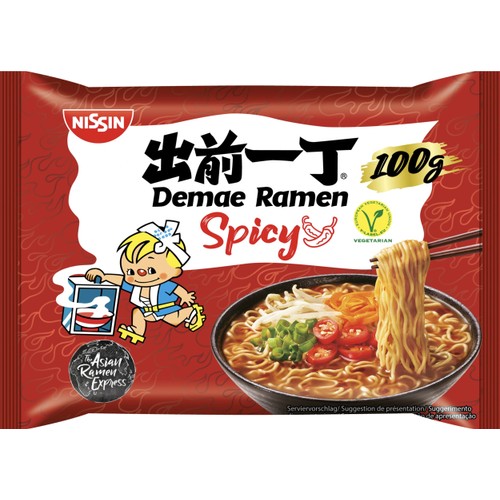 Nudlar Demae Ramen Spicy 100 g Nissin