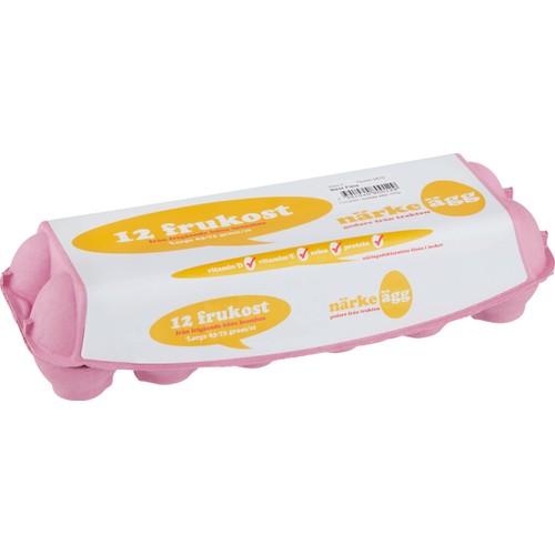 Ägg L 12-pack Frigående Närke ägg
