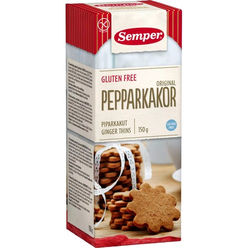 Pepparkakor Orginal Glutenfri 150g Semper