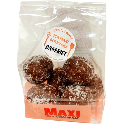 Chokladbollar Med Kokos 6-pack ca 300g ICA Maxi Botkyrka